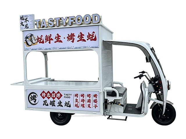 烤生蚝夜宵餐车1