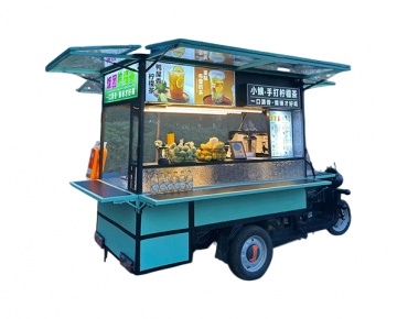 小姨手打柠檬茶餐车